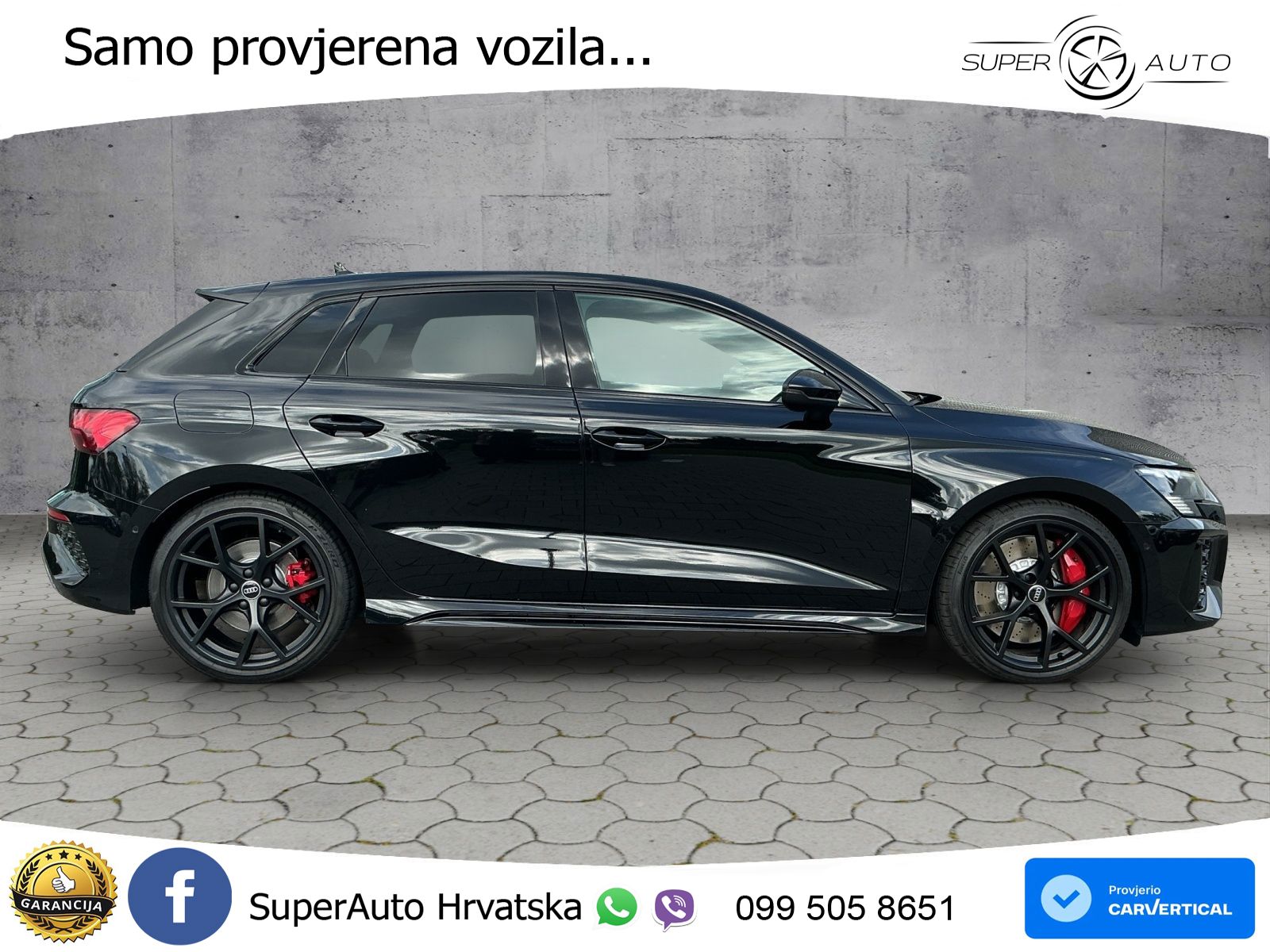 Audi RS3 Sportback 2.5 TFSI (400 KS) quattro S tronic
