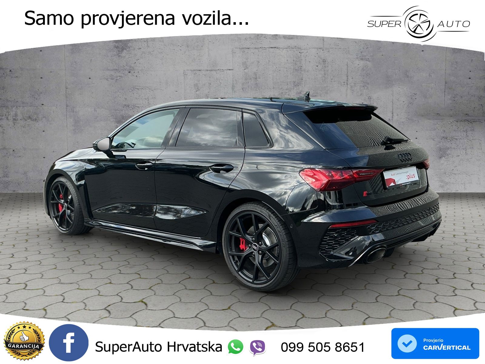 Audi RS3 Sportback 2.5 TFSI (400 KS) quattro S tronic