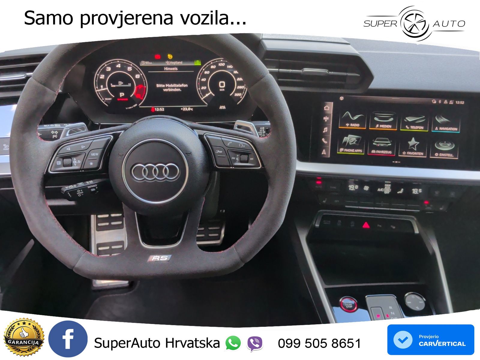 Audi RS3 Sportback 2.5 TFSI (400 KS) quattro S tronic
