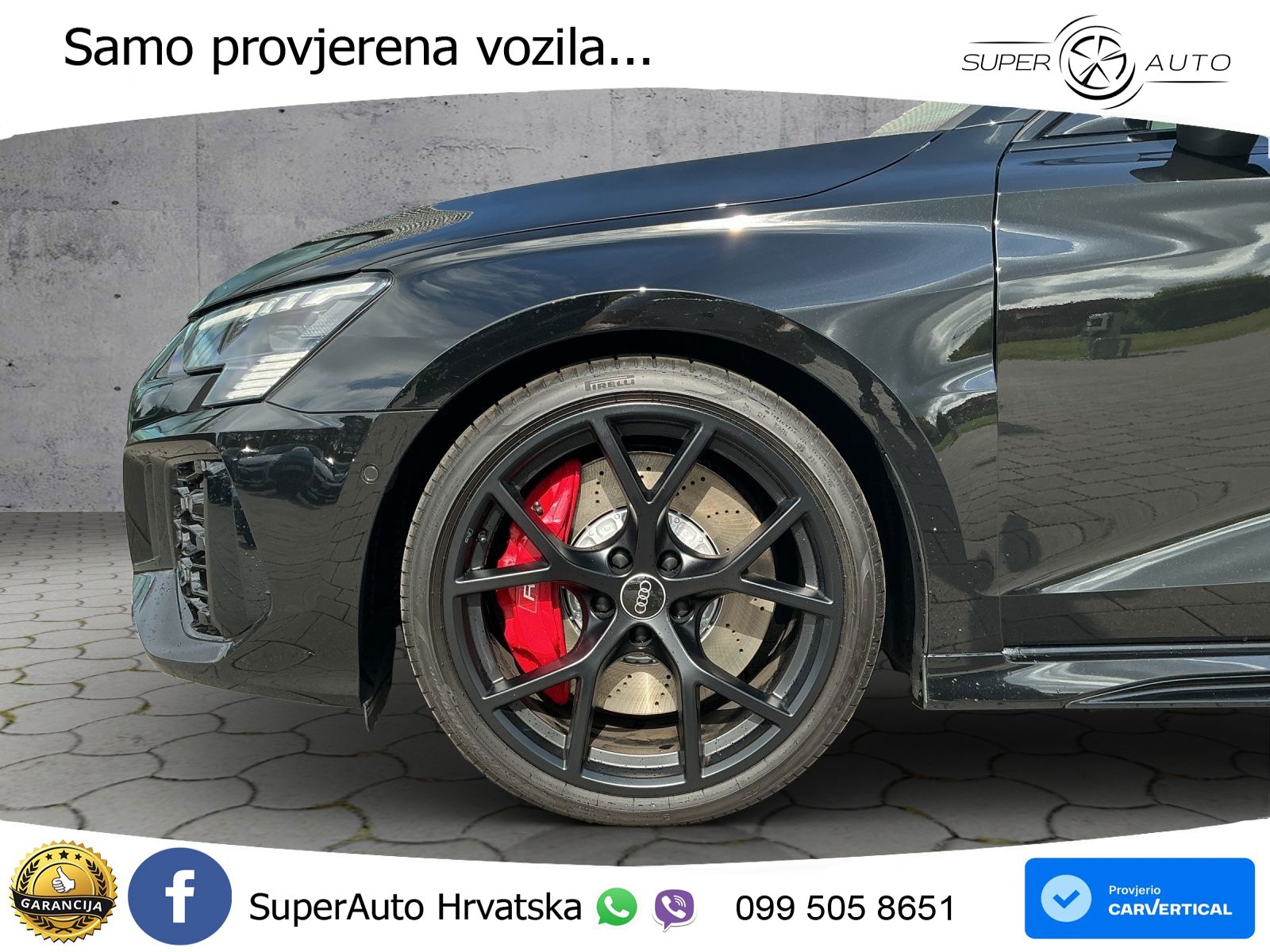 Audi RS3 Sportback 2.5 TFSI (400 KS) quattro S tronic