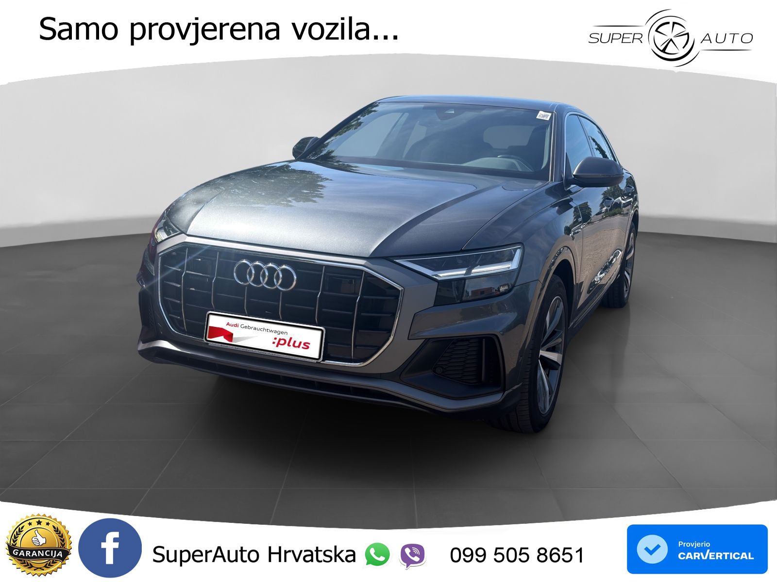 Audi Q8 50 TDI V6 (286 KS) quattro Tiptronic
