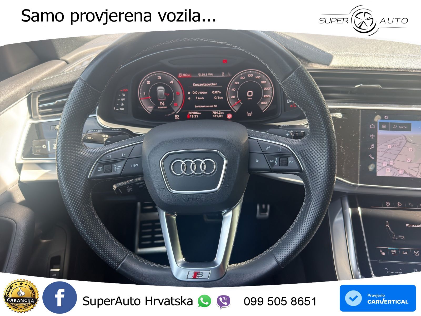 Audi Q8 50 TDI V6 (286 KS) quattro Tiptronic