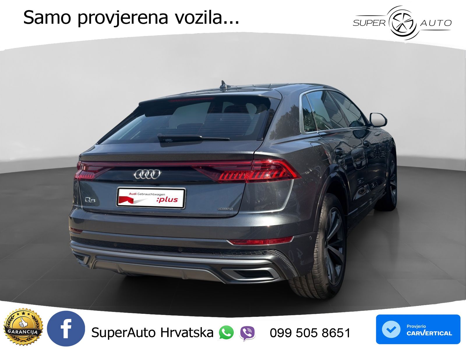 Audi Q8 50 TDI V6 (286 KS) quattro Tiptronic