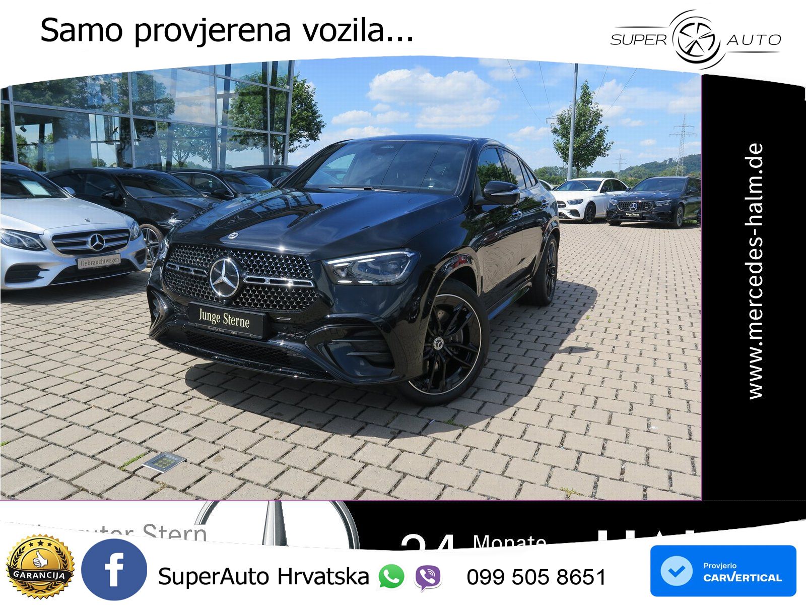 Mercedes GLE Coupe 450d (367 KS) EQ Boost 4MATIC 9G-TRONIC AMG LED+GR SJED+ACC