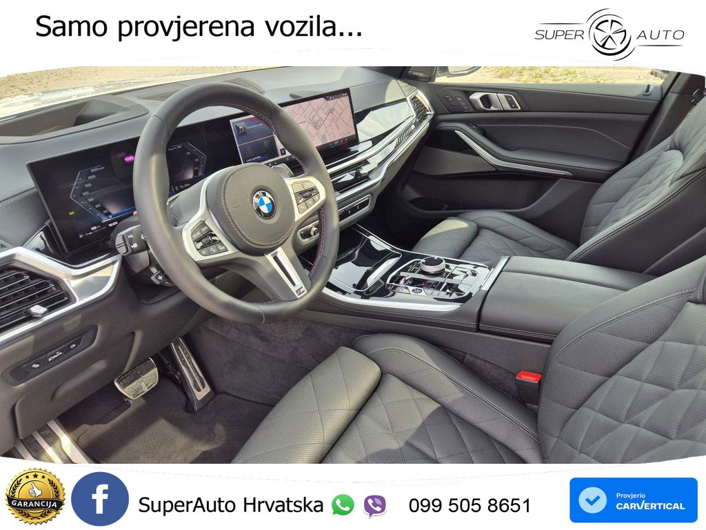 BMW X5 M60i V8 (530 KS) xDrive Steptronic ZRAČNI+ACC+GR SJED+KAM+PANO