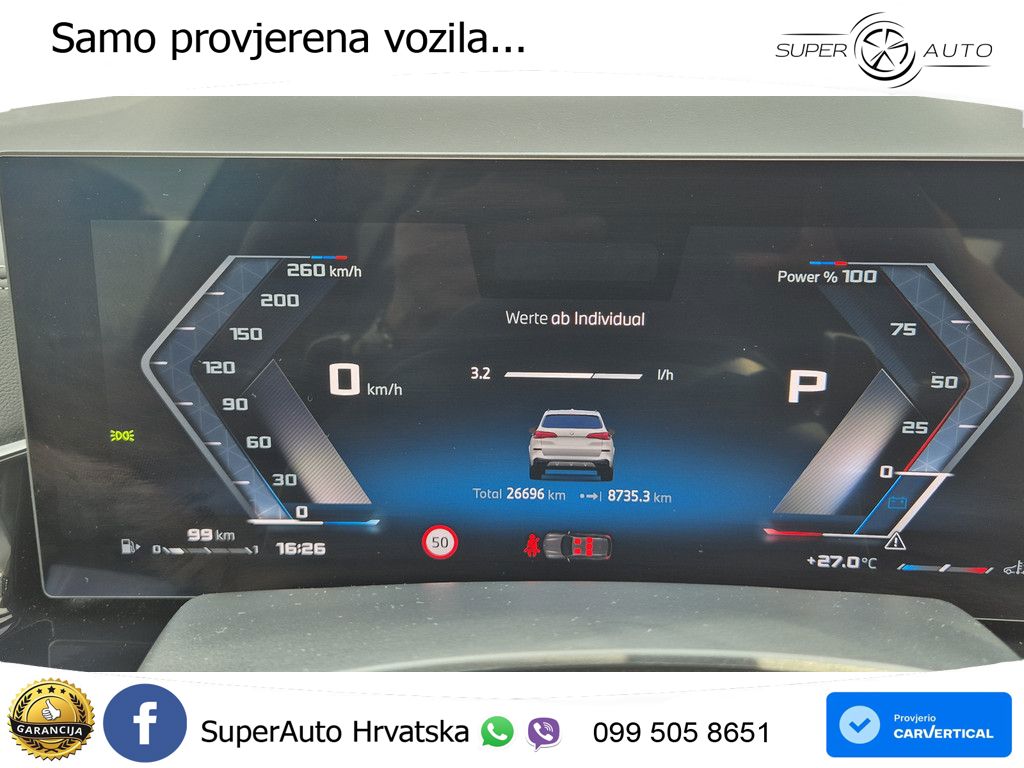 BMW X5 M60i V8 (530 KS) xDrive Steptronic ZRAČNI+ACC+GR SJED+KAM+PANO