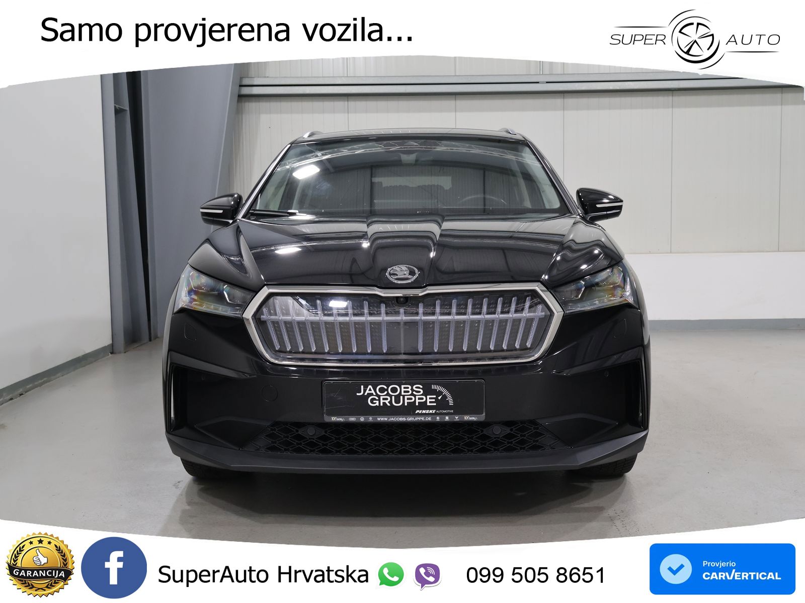 Škoda Enyaq iV 80x 82 kWh (265 KS) AWD Suite LED+GR SJED+ACC