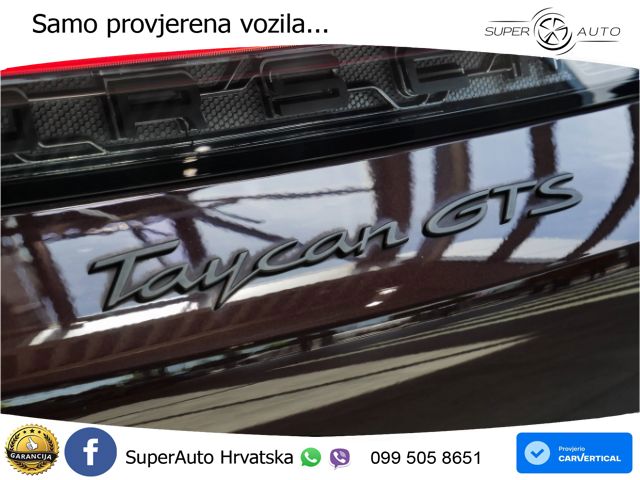 Porsche Taycan GTS Performance Plus 93.4 kWh (598 KS) LED+GR SJED+ACC
