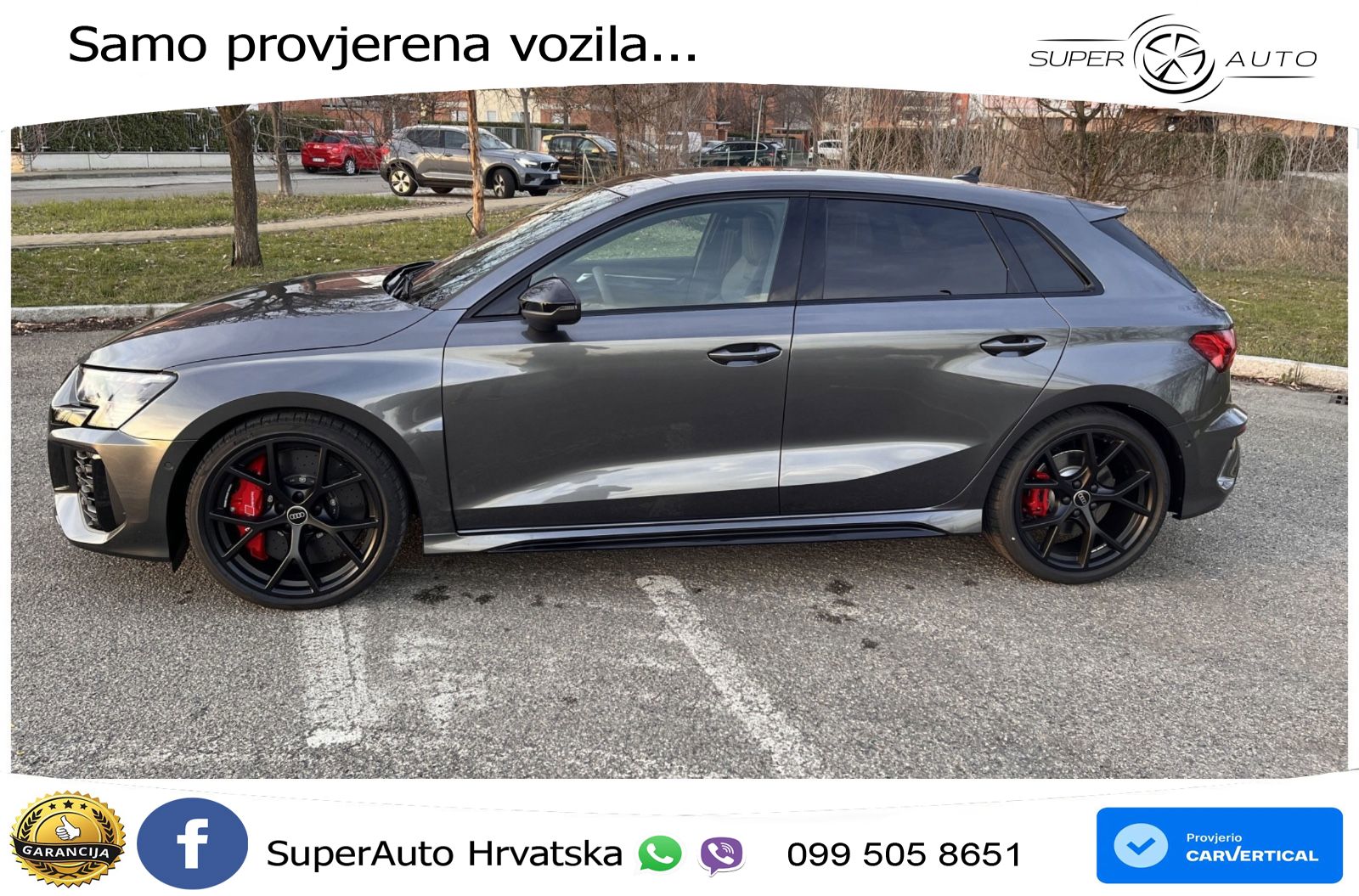 Audi RS3 Sedan 2.5 TFSI (400 KS) quattro S tronic LED+GR SJED+ACC