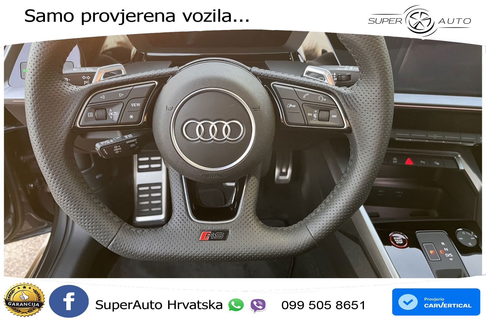 Audi RS3 Sedan 2.5 TFSI (400 KS) quattro S tronic LED+GR SJED+ACC