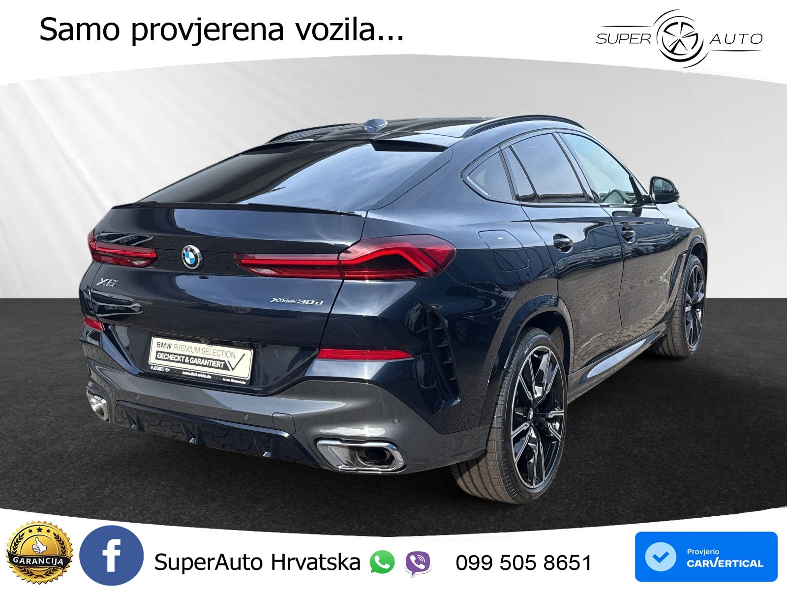 BMW X6 30d (298 KS) xDrive Steptronic M Sport LED+GR SJED+ACC