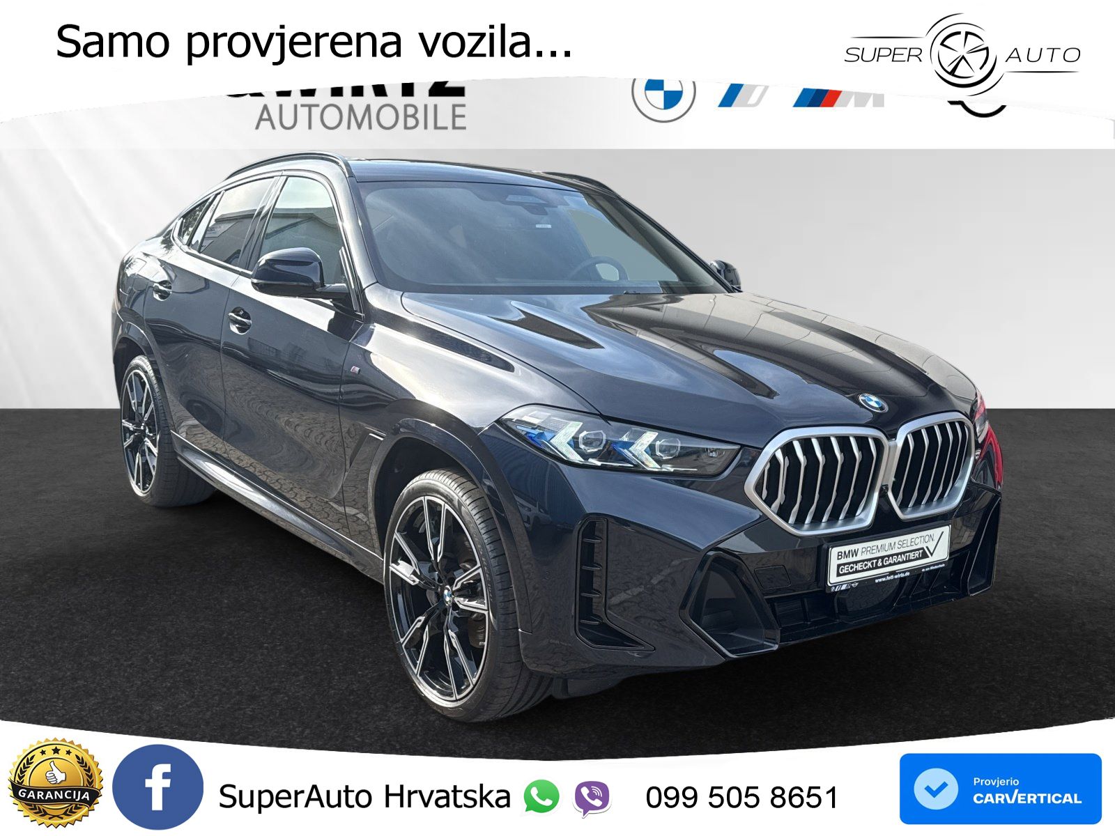 BMW X6 30d (298 KS) xDrive Steptronic M Sport LED+GR SJED+ACC