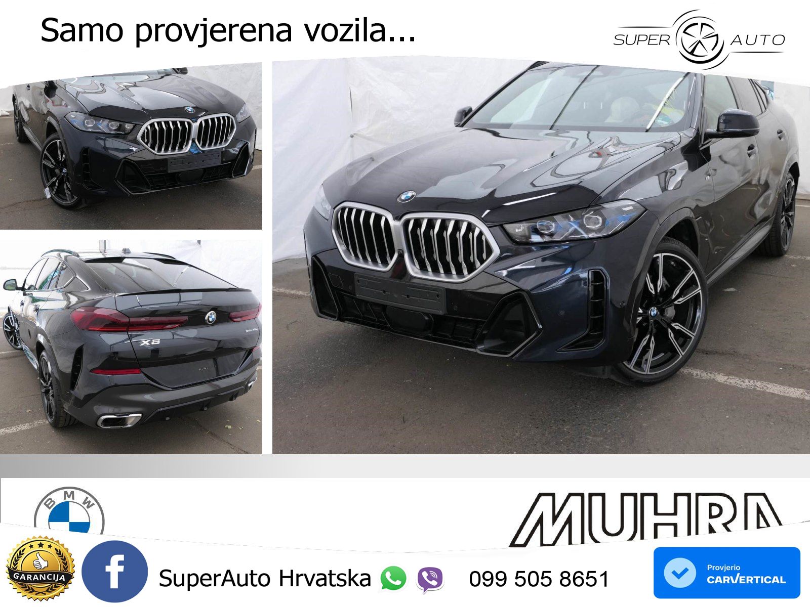 BMW X6 40d (352 KS) xDrive Steptronic M Sport LED+GR SJED+ACC