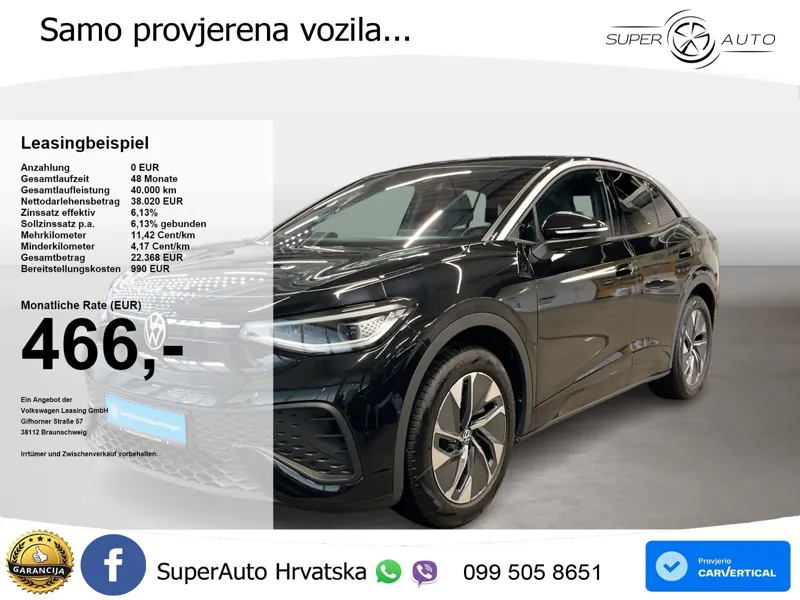 Volkswagen ID.5 Pro 82 kWh (286 KS) LED+GR SJED+ACC