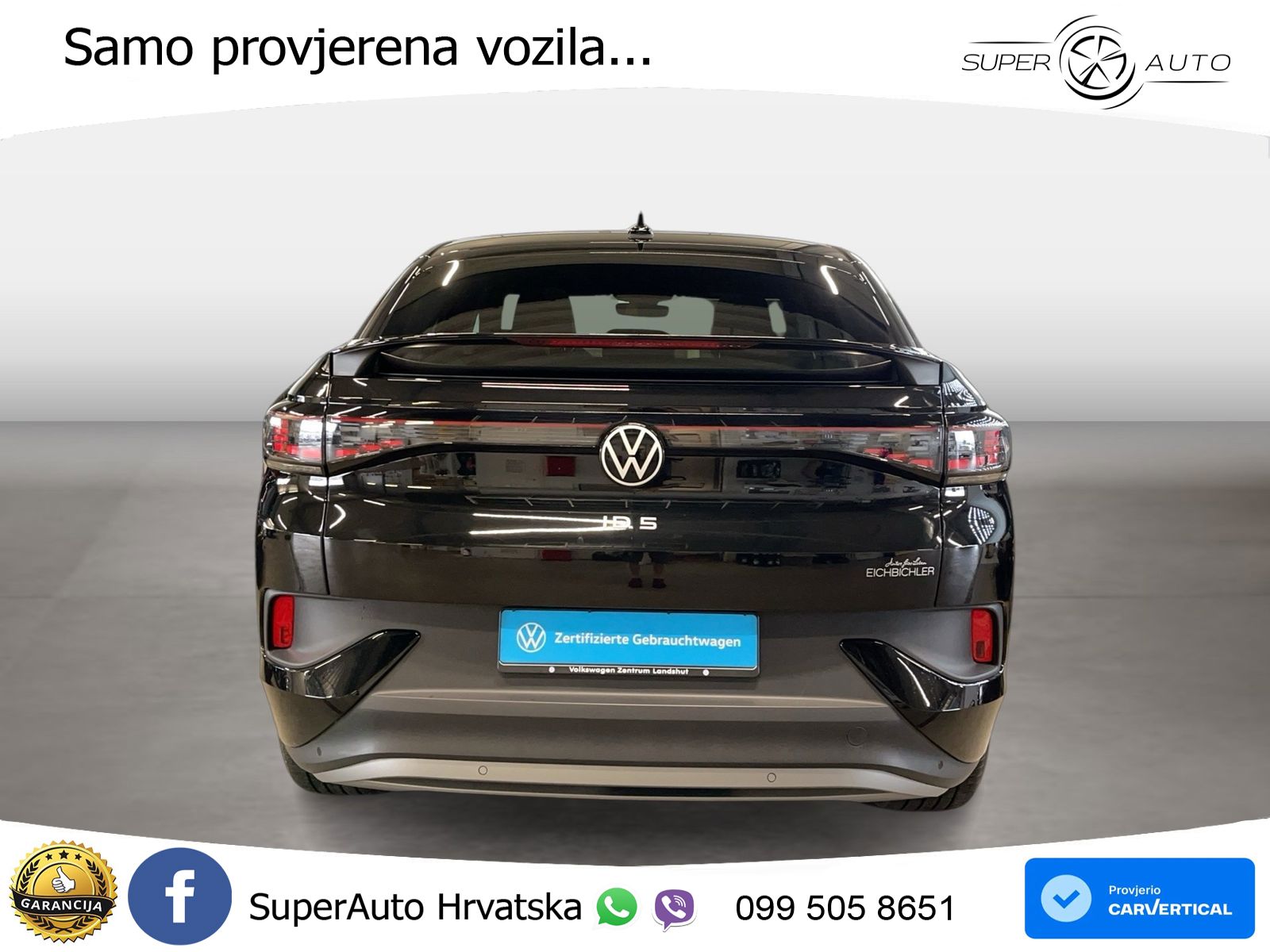 Volkswagen ID.5 Pro 82 kWh (286 KS) LED+GR SJED+ACC