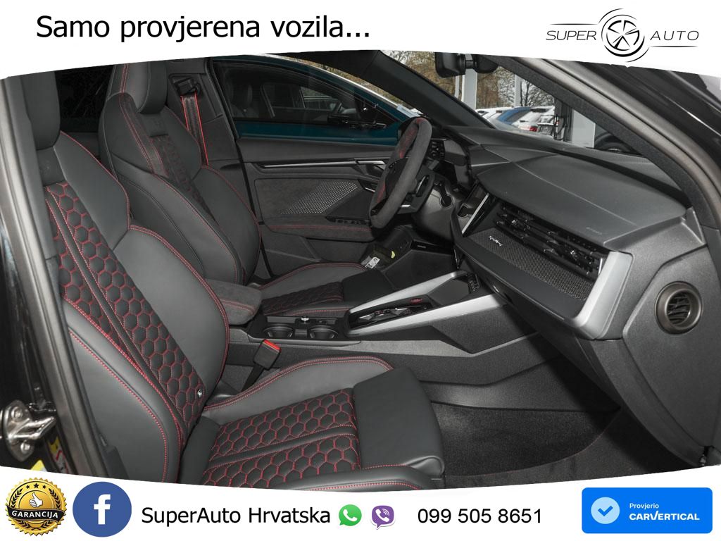 Audi RS3 Sedan 2.5 TFSI (400 KS) quattro S tronic LED+GR SJED+ACC