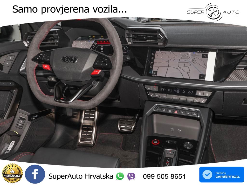 Audi RS3 Sedan 2.5 TFSI (400 KS) quattro S tronic LED+GR SJED+ACC
