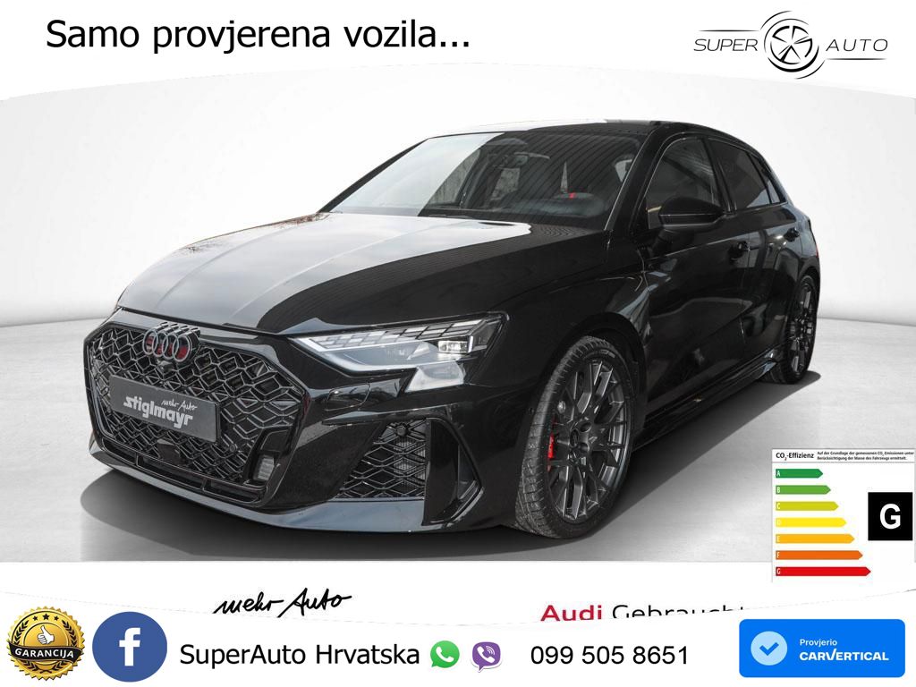 Audi RS3 Sedan 2.5 TFSI (400 KS) quattro S tronic LED+GR SJED+ACC