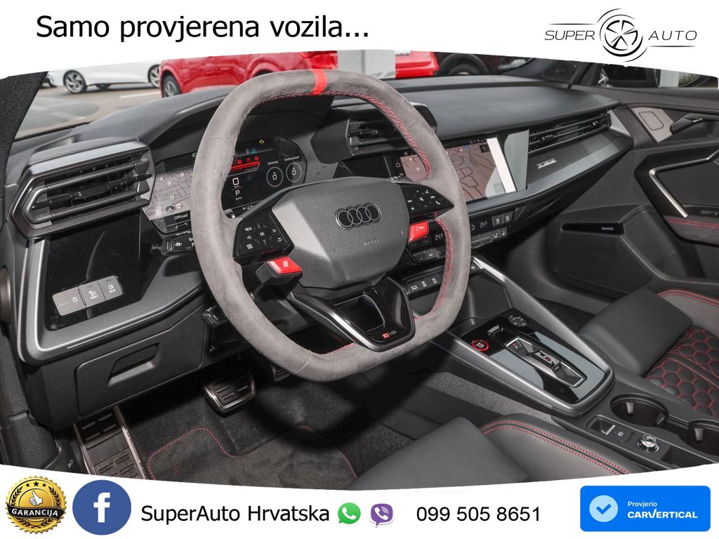 Audi RS3 Sedan 2.5 TFSI (400 KS) quattro S tronic LED+GR SJED+ACC