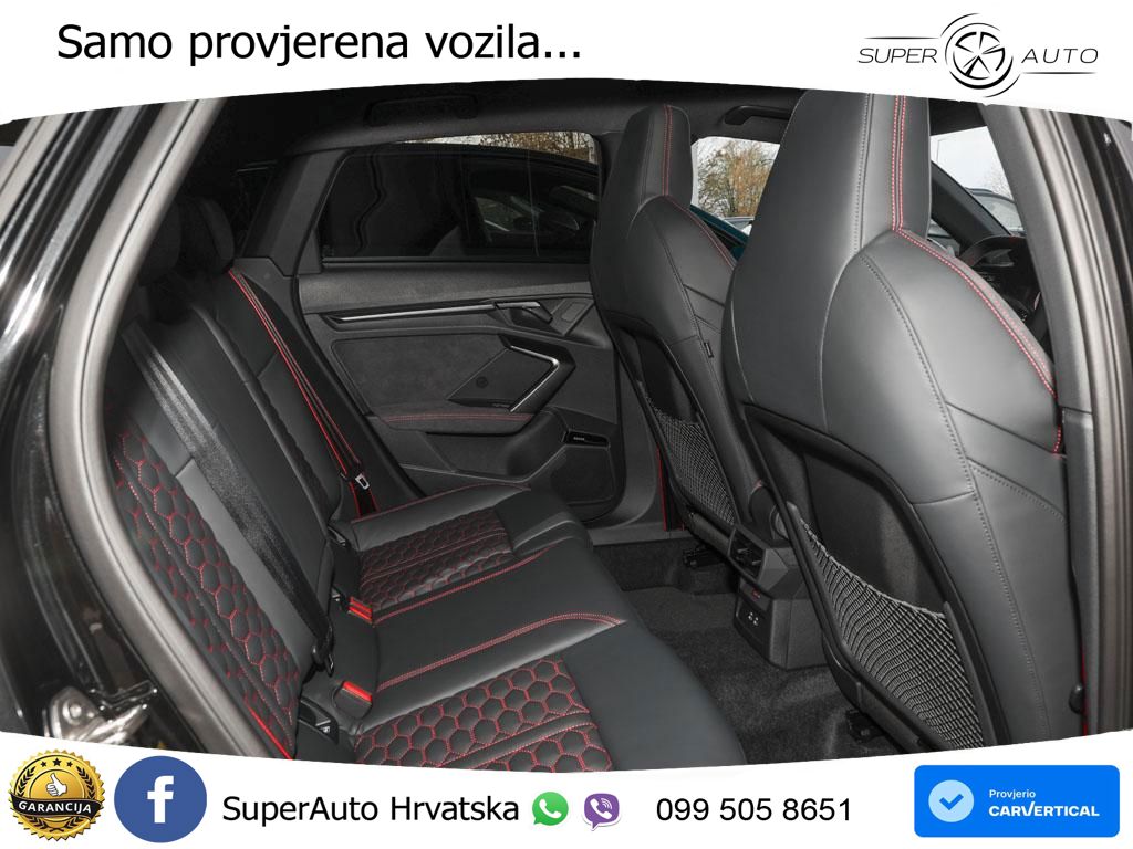 Audi RS3 Sedan 2.5 TFSI (400 KS) quattro S tronic LED+GR SJED+ACC