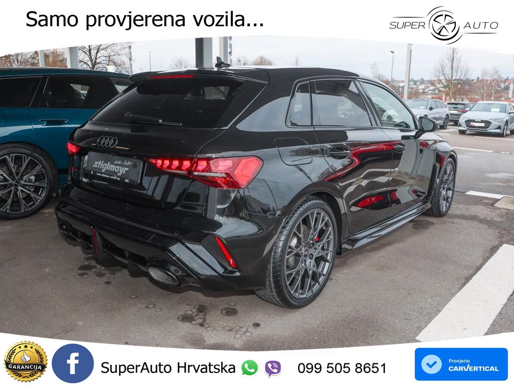 Audi RS3 Sedan 2.5 TFSI (400 KS) quattro S tronic LED+GR SJED+ACC