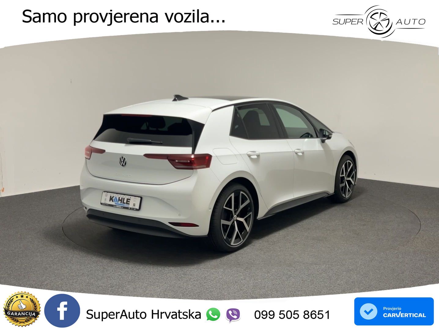 Volkswagen ID.3 79 kWh (231 KS) LED+GR SJED+ACC