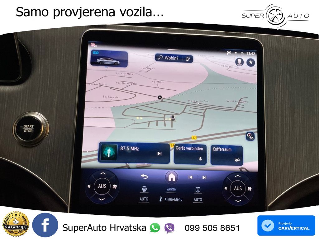 Mercedes EQE 350 100 kWh (320 KS) 4MATIC AMG ACC+GR SJED+360+PANO