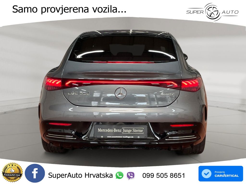 Mercedes EQE 350 100 kWh (320 KS) 4MATIC AMG ACC+GR SJED+360+PANO