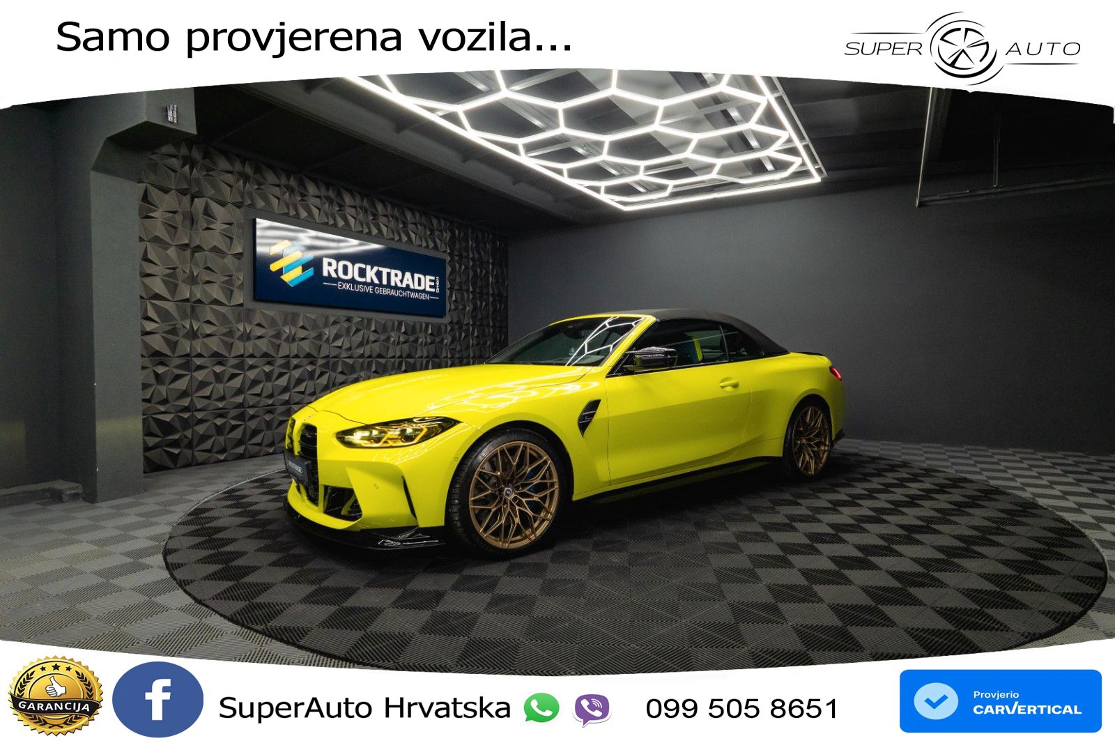 BMW M4 Convertible Competition 3.0 (510 KS) xDrive Steptronic LED+GR SJED+ACC