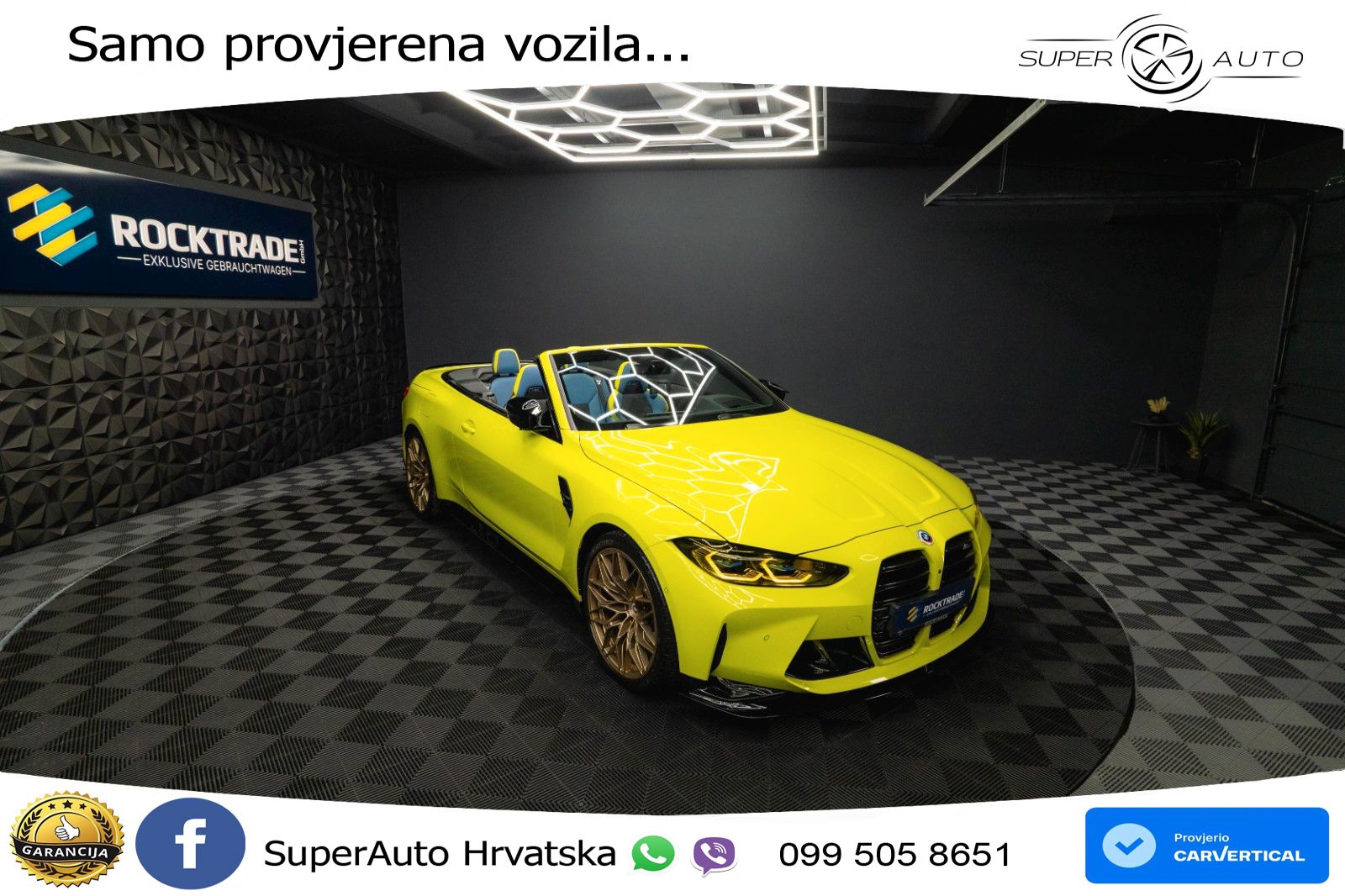 BMW M4 Convertible Competition 3.0 (510 KS) xDrive Steptronic LED+GR SJED+ACC