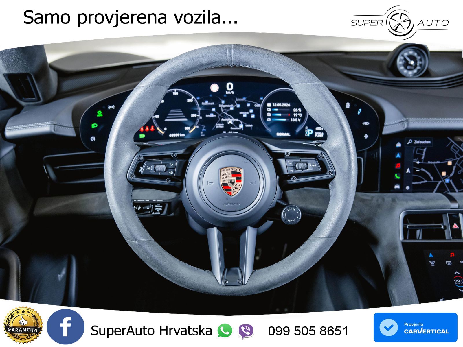 Porsche Taycan Sport Turismo GTS Performance Plus 93.4 kWh (598 KS)