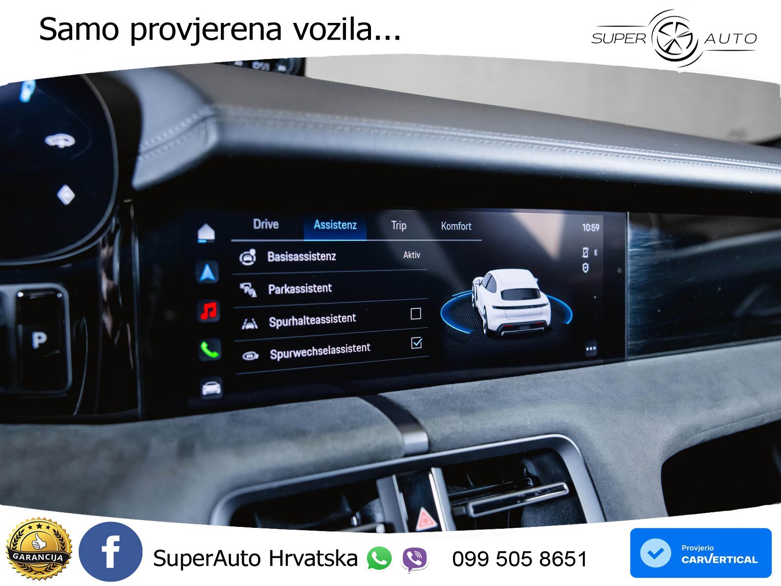 Porsche Taycan Sport Turismo GTS Performance Plus 93.4 kWh (598 KS)