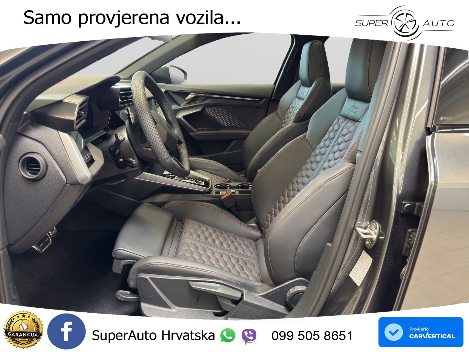 Audi RS3 Sedan 2.5 TFSI (400 KS) quattro S tronic