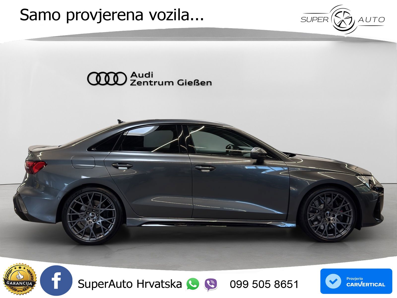 Audi RS3 Sedan 2.5 TFSI (400 KS) quattro S tronic