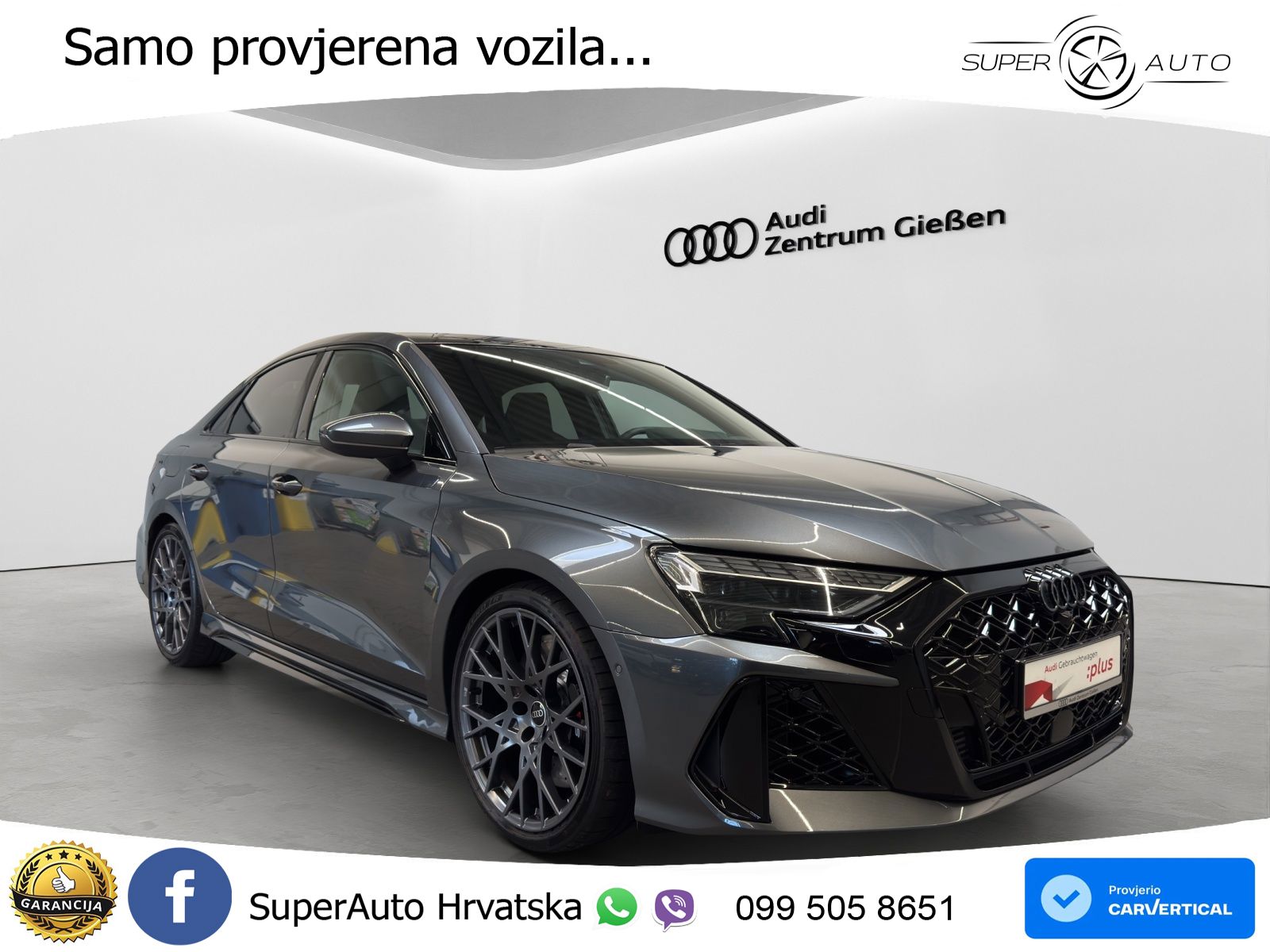 Audi RS3 Sedan 2.5 TFSI (400 KS) quattro S tronic