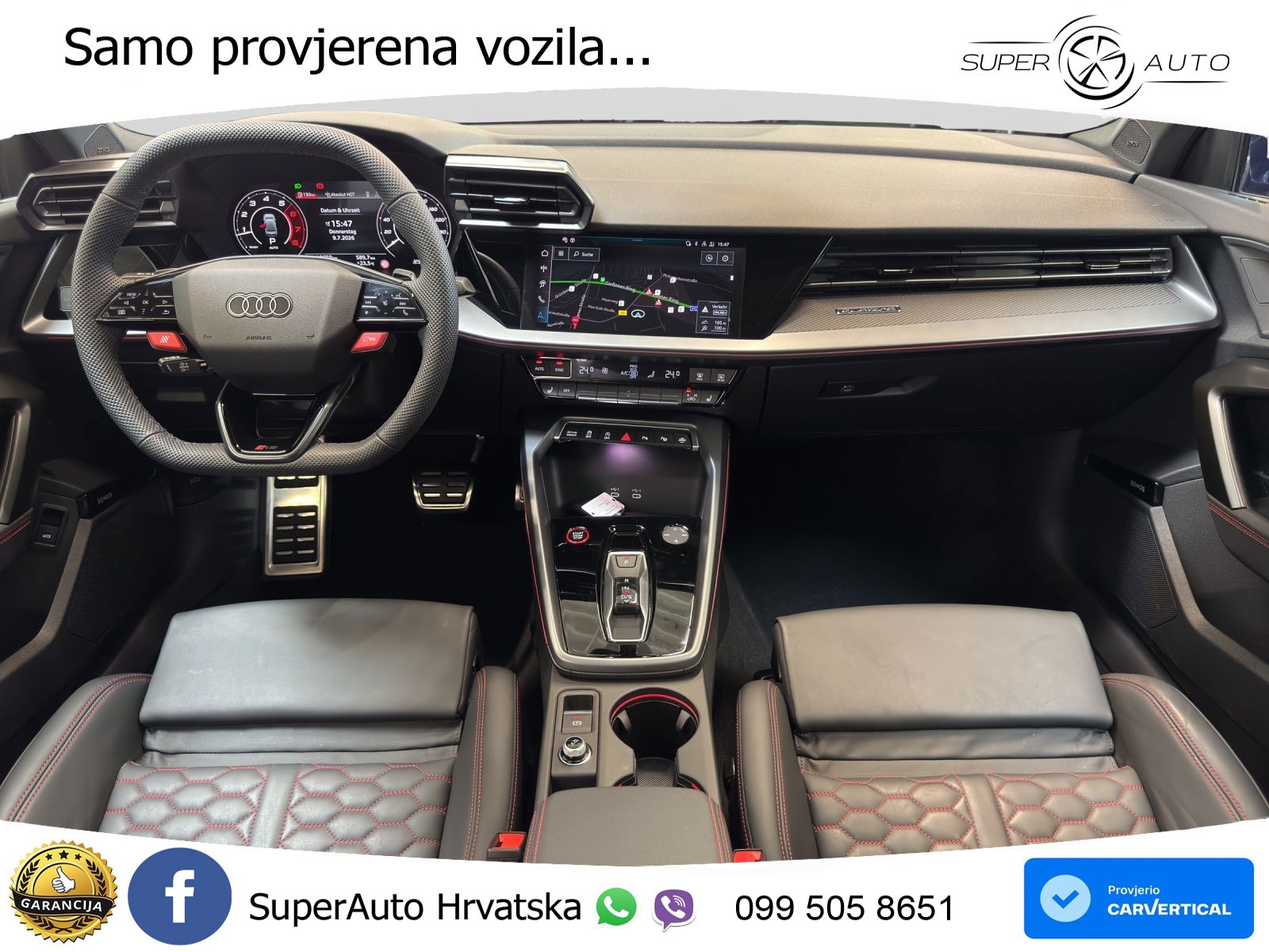 Audi RS3 Sedan 2.5 TFSI (400 KS) quattro S tronic