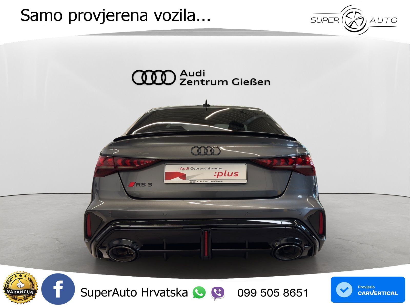 Audi RS3 Sedan 2.5 TFSI (400 KS) quattro S tronic