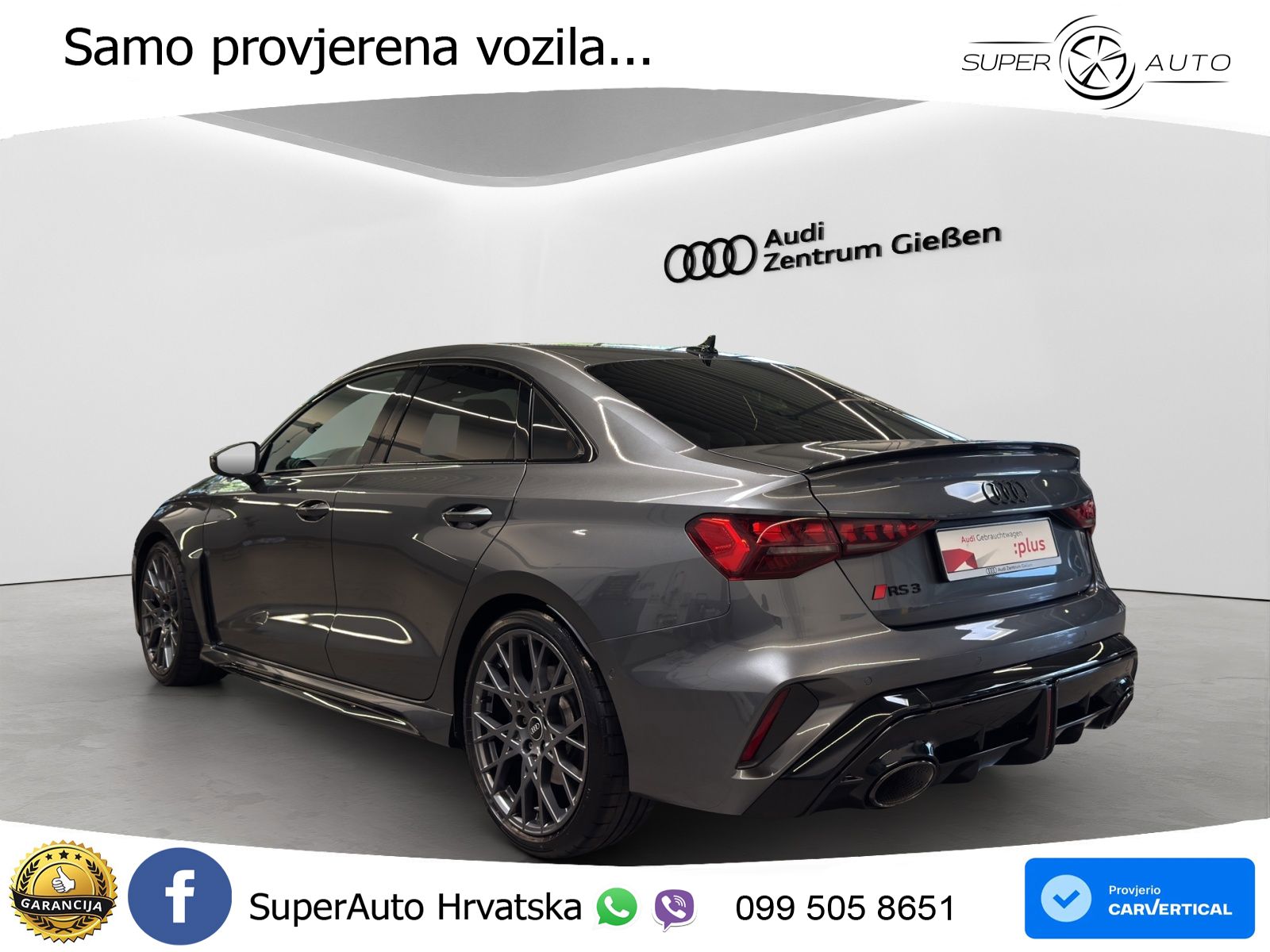 Audi RS3 Sedan 2.5 TFSI (400 KS) quattro S tronic