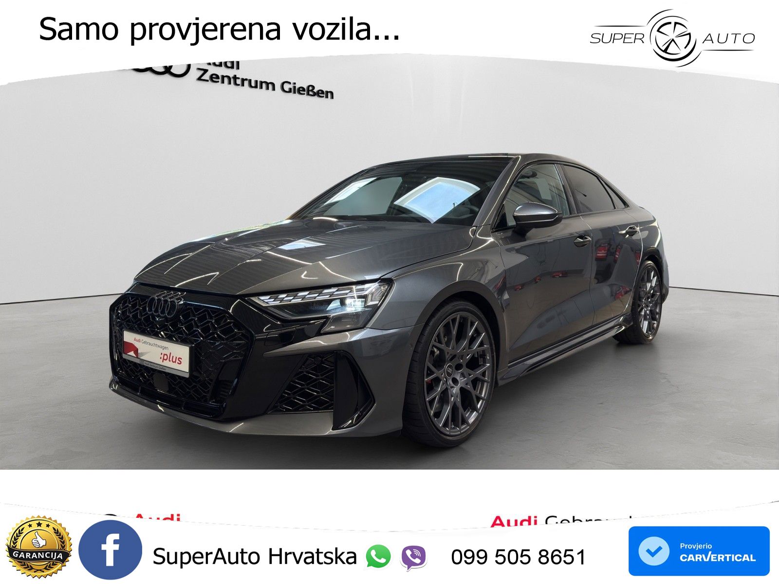 Audi RS3 Sedan 2.5 TFSI (400 KS) quattro S tronic