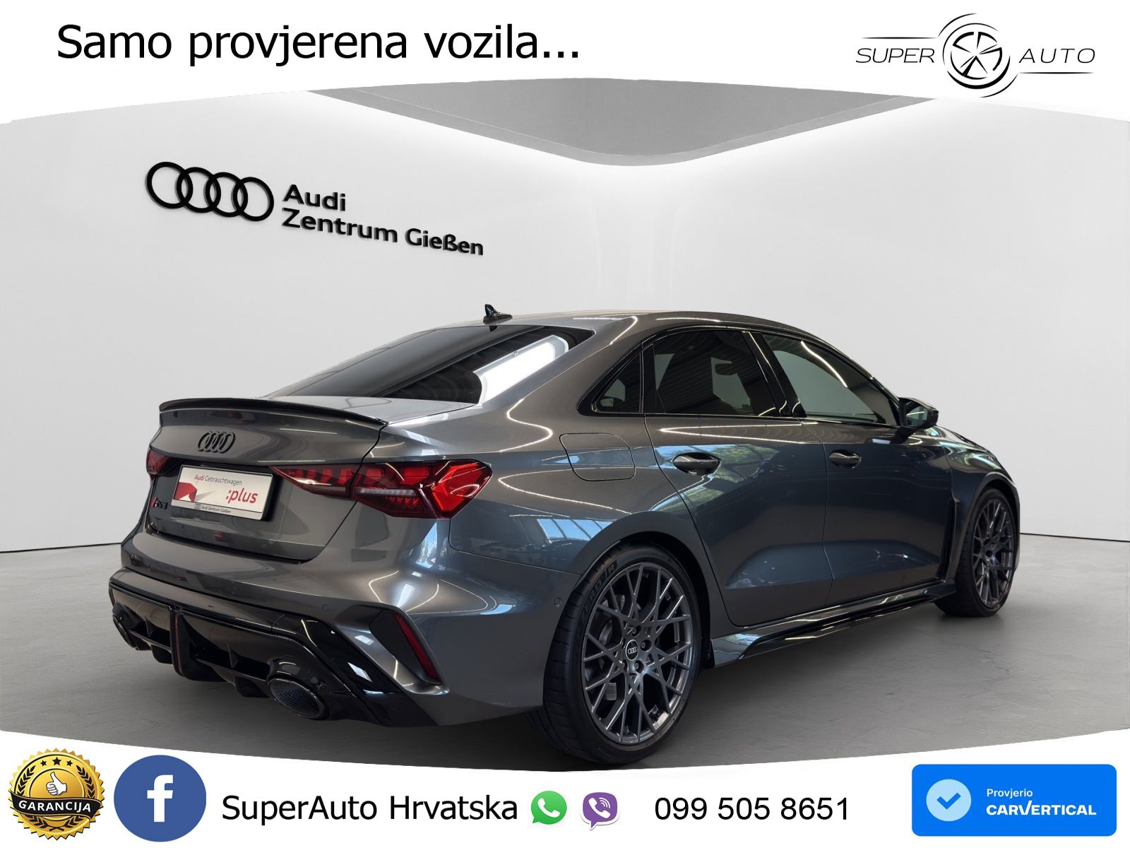 Audi RS3 Sedan 2.5 TFSI (400 KS) quattro S tronic
