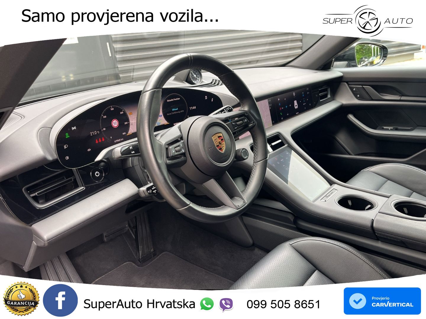 Porsche Taycan Sport Turismo Performance 79.2 kWh (408 KS)