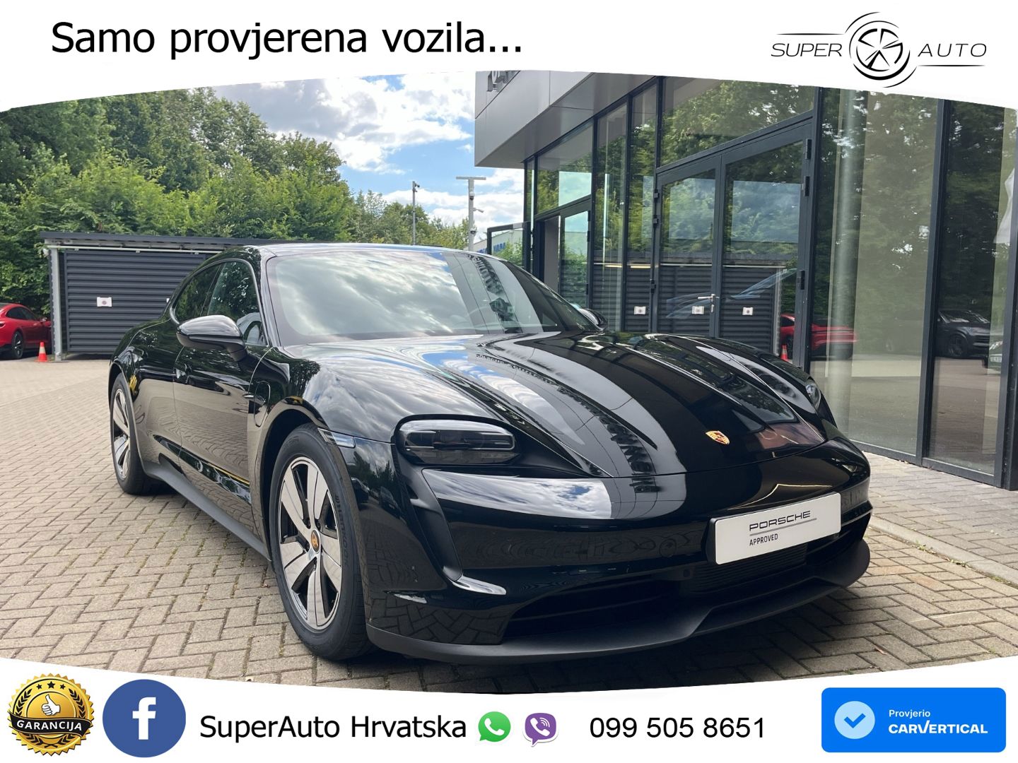 Porsche Taycan Sport Turismo Performance 79.2 kWh (408 KS)