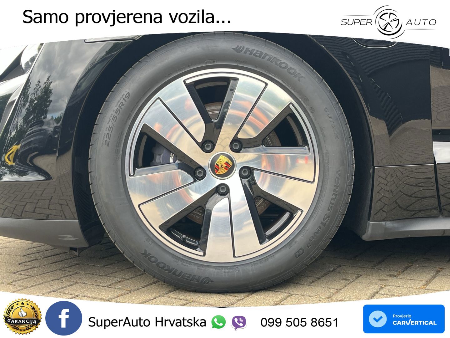 Porsche Taycan Sport Turismo Performance 79.2 kWh (408 KS)