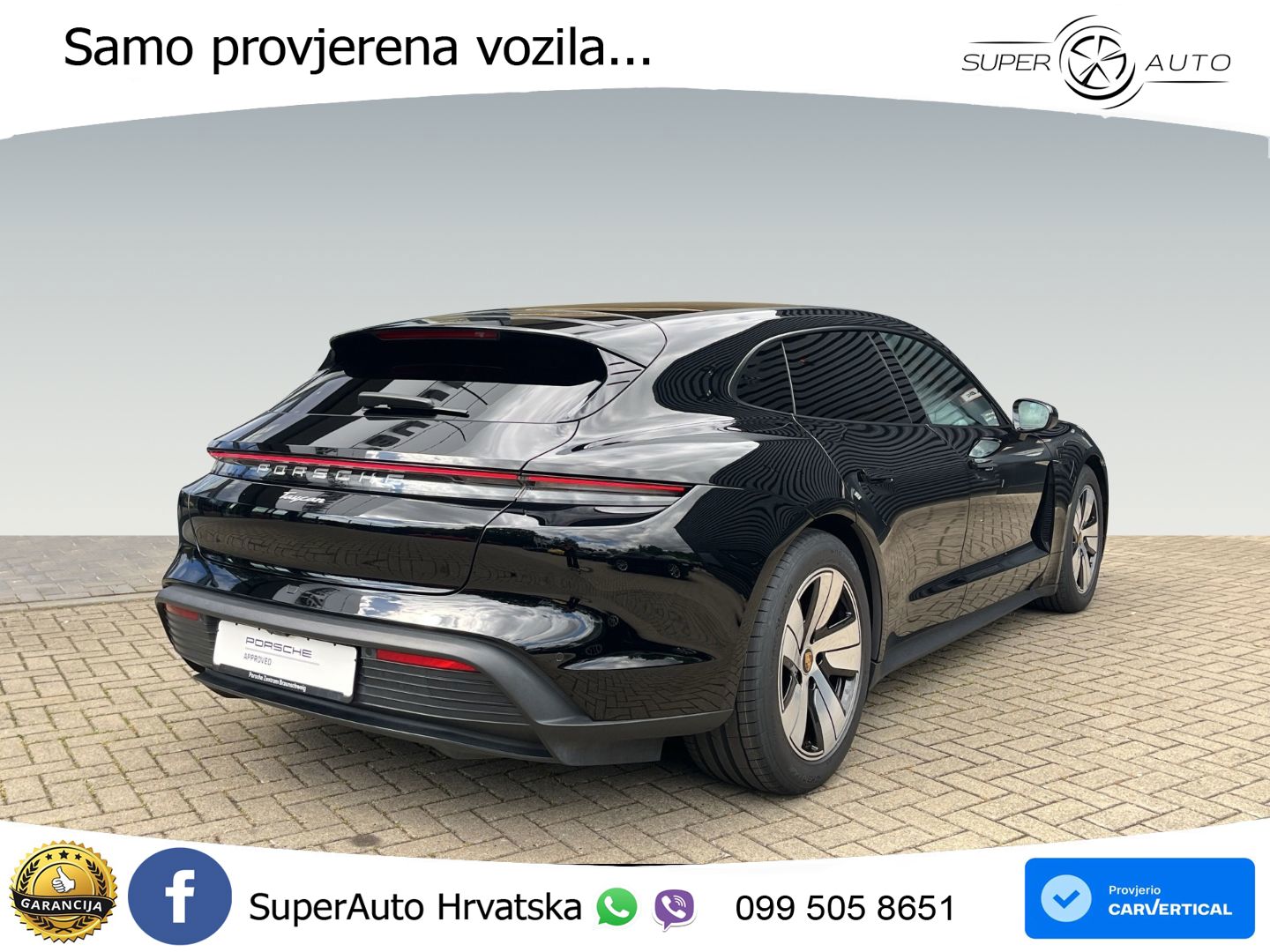 Porsche Taycan Sport Turismo Performance 79.2 kWh (408 KS)