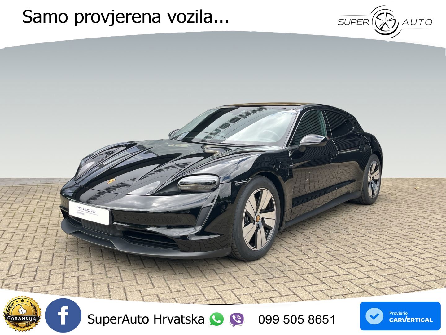 Porsche Taycan Sport Turismo Performance 79.2 kWh (408 KS)