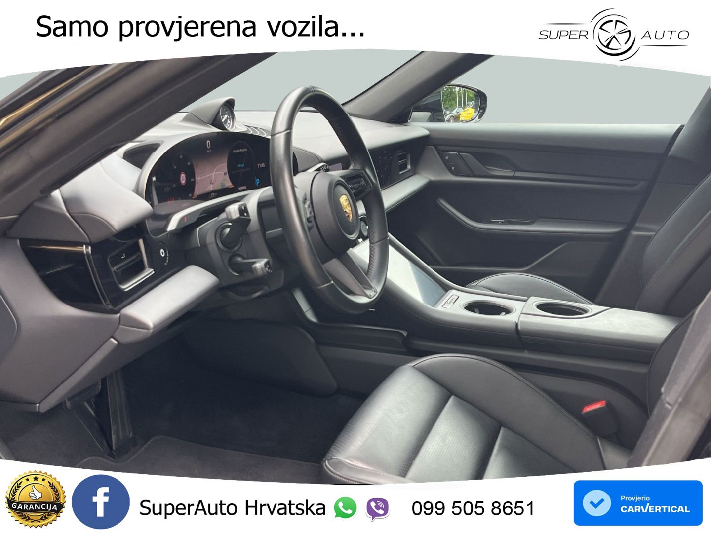 Porsche Taycan Sport Turismo Performance 79.2 kWh (408 KS)