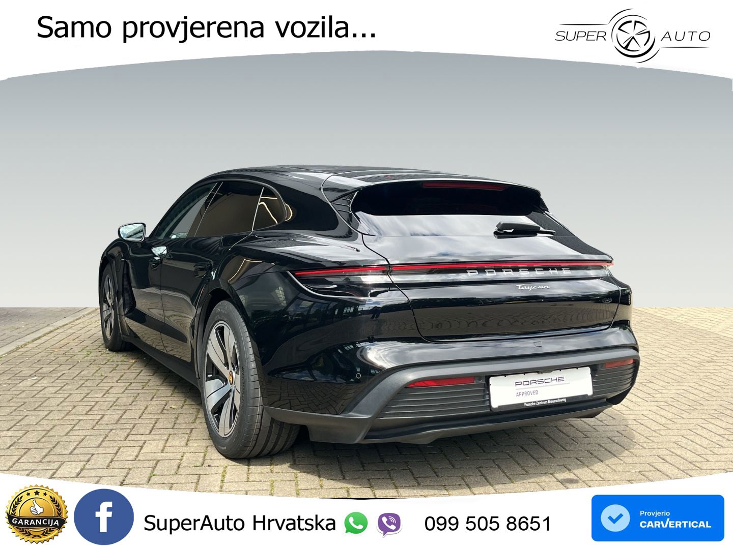 Porsche Taycan Sport Turismo Performance 79.2 kWh (408 KS)