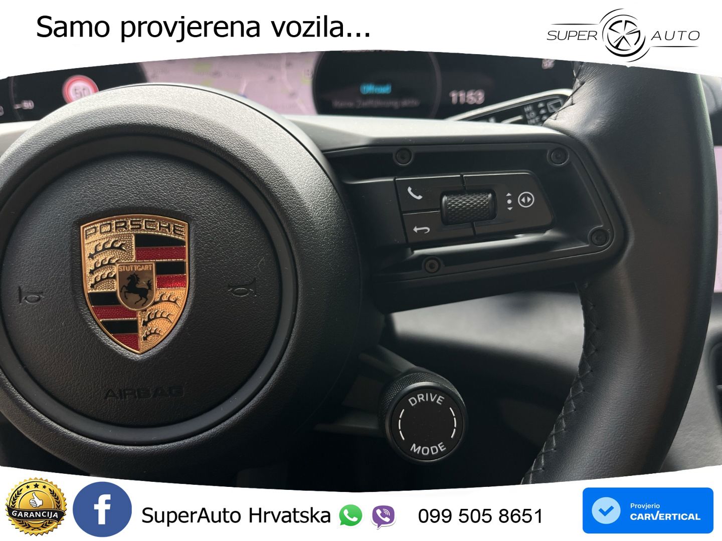 Porsche Taycan Sport Turismo Performance 79.2 kWh (408 KS)