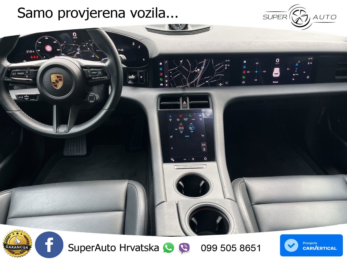 Porsche Taycan Sport Turismo Performance 79.2 kWh (408 KS)