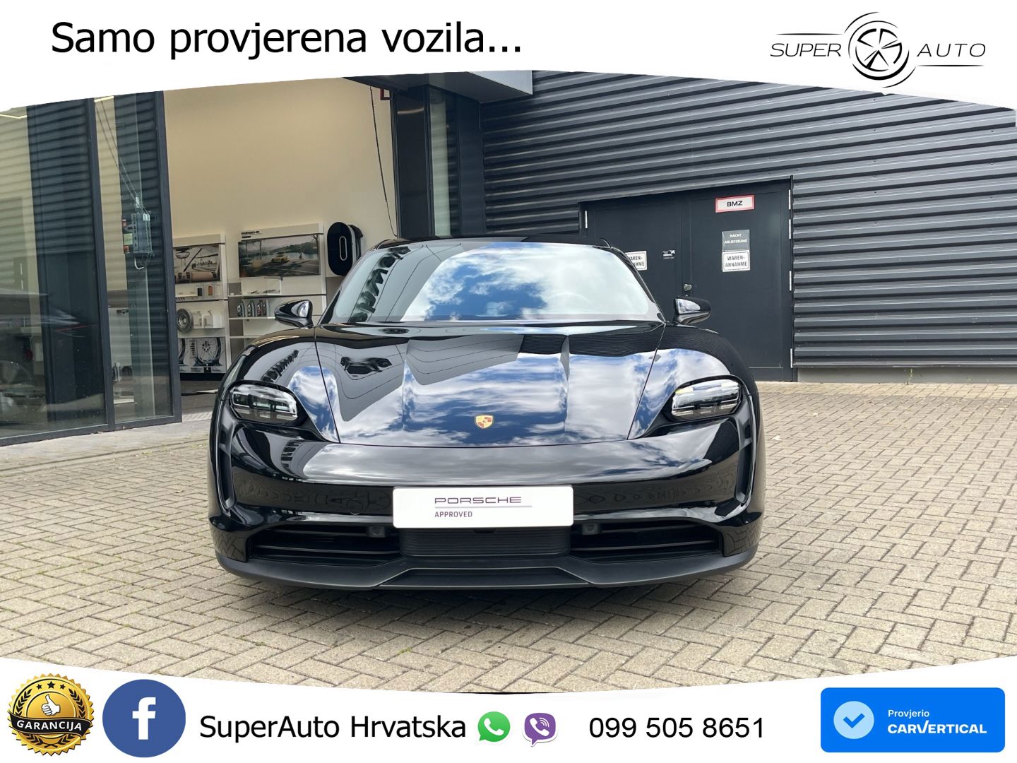 Porsche Taycan Sport Turismo Performance 79.2 kWh (408 KS)